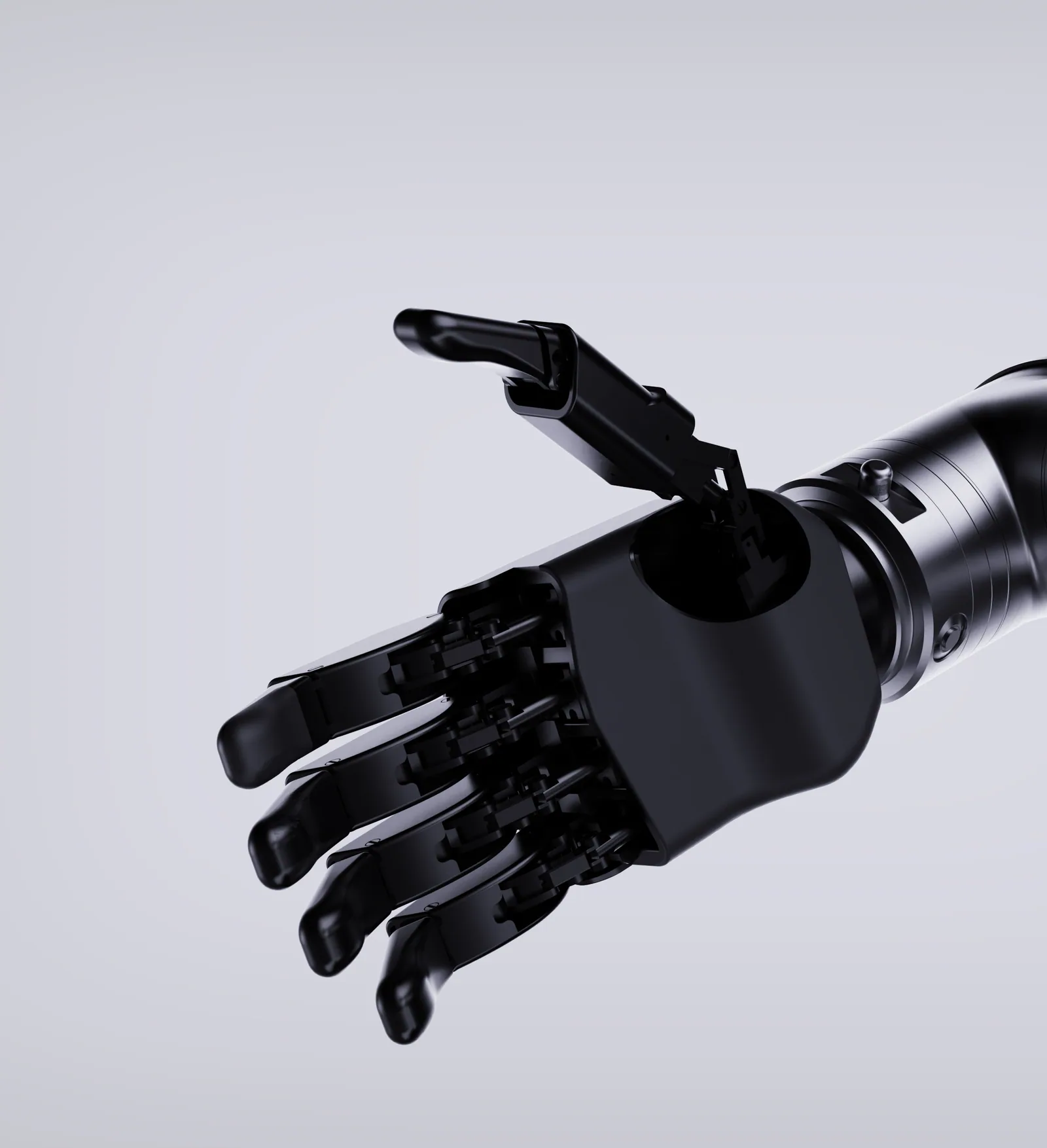 The five-finger hand of MARK One
